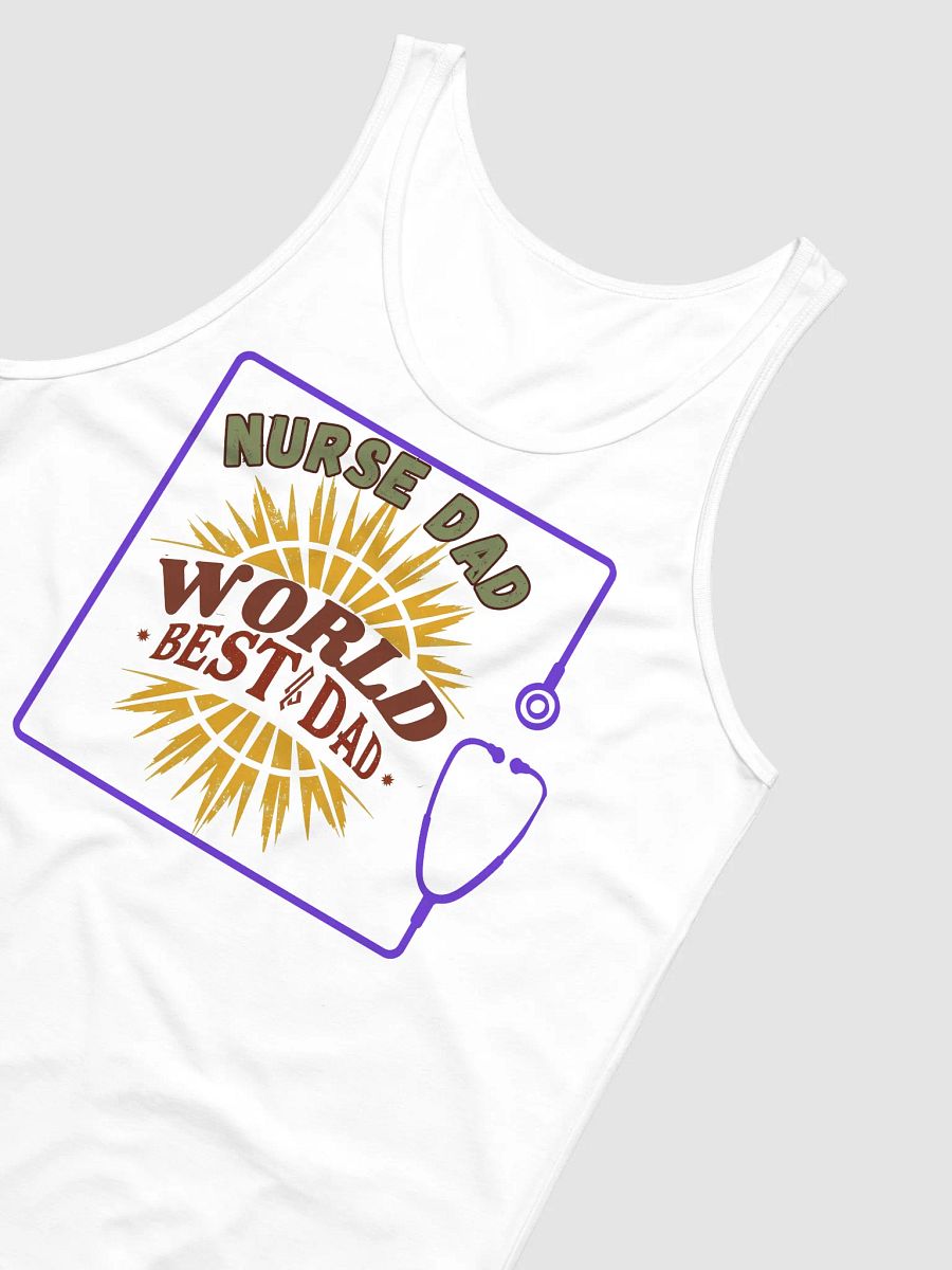 Stethoscope, Nurse Dad World's Best Tank Top product image (19)