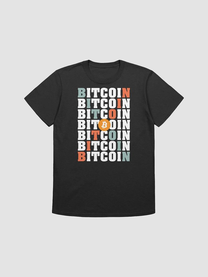 Crossed Bitcoin Logo Unisex T-Shirt product image (1)