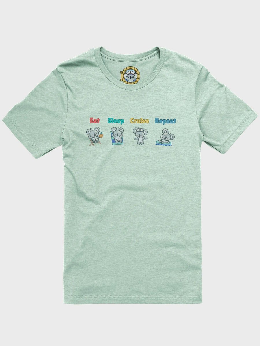 Eat Sleep Cruise Repeat! | Koala's in a Line Shirt product image (4)