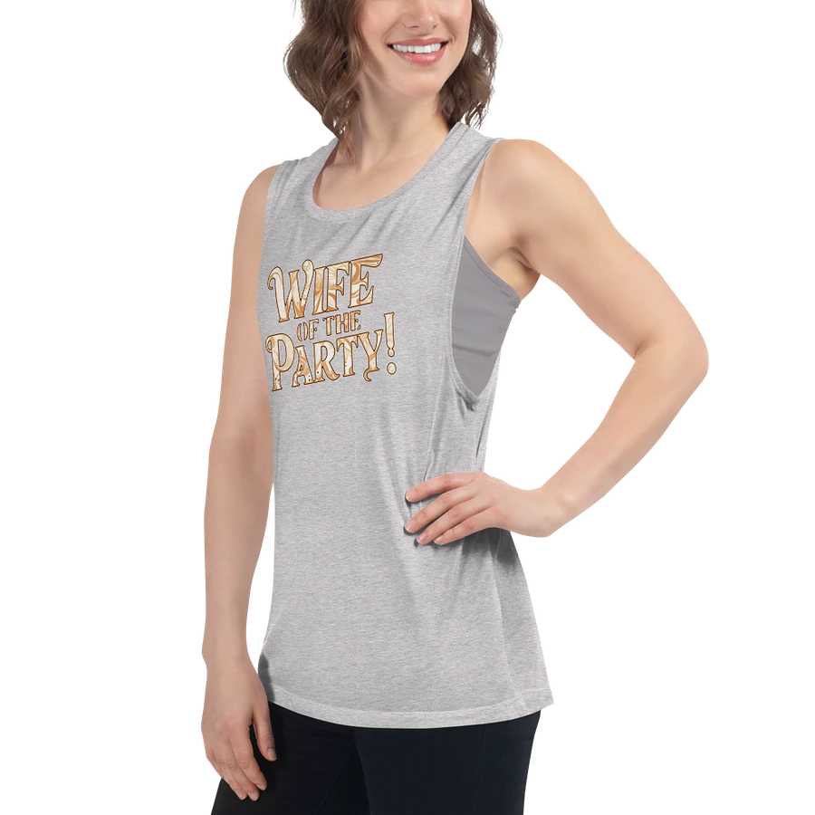 Wife of the Party flowy women's muscle tank top product image (53)