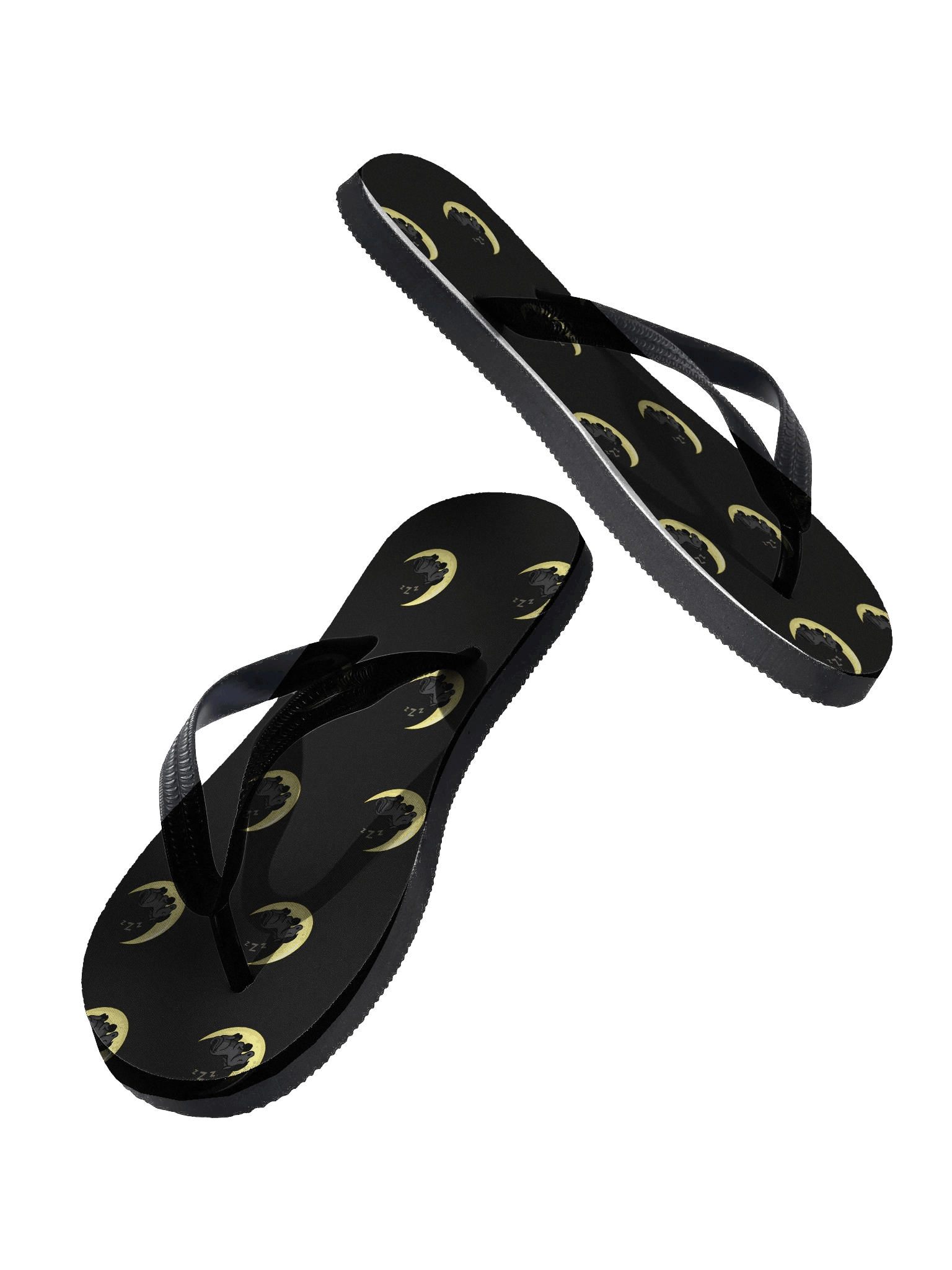 Sleepy Moon Flip-Flops product image (2)