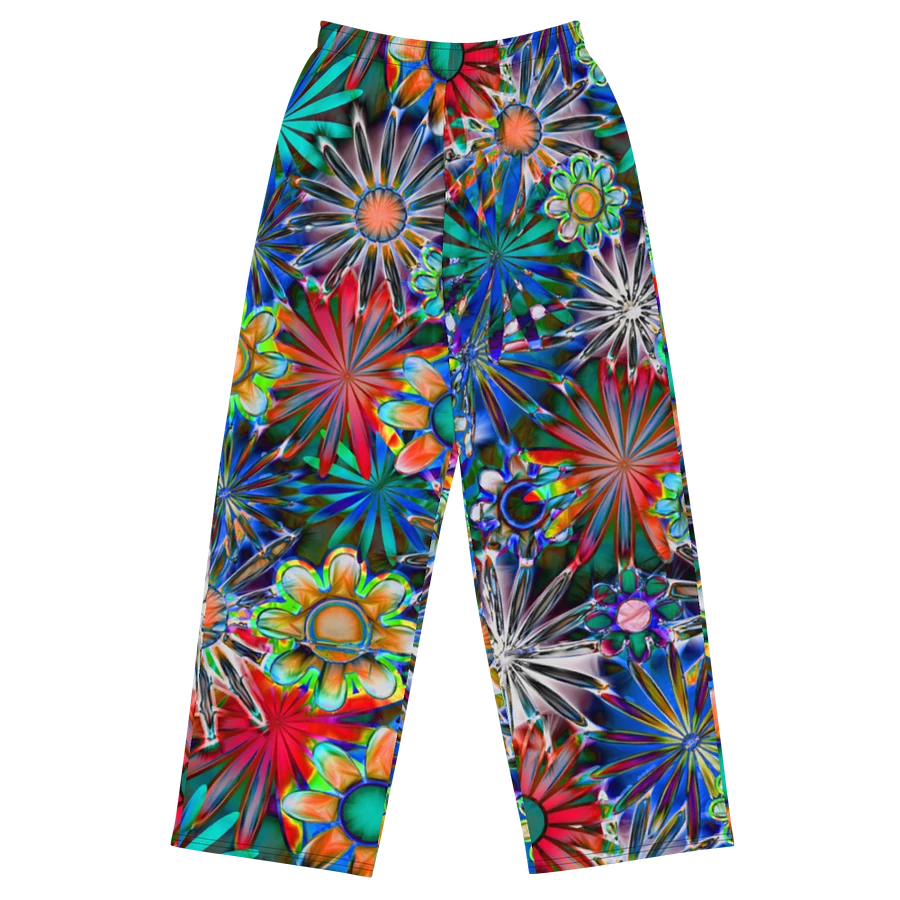 Tropical daisies Wideleg Pants product image (2)