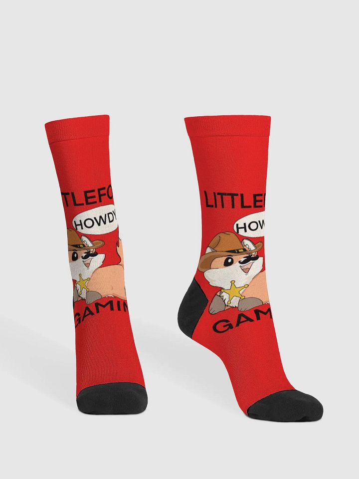 Howdy Littlefoxx Crew Socks product image (2)