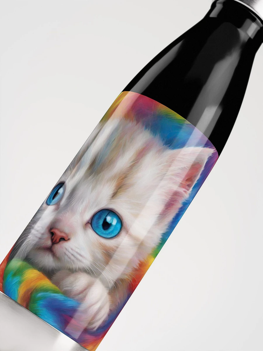 Rainbow Kitten Stainless Steel Water Bottle product image (10)