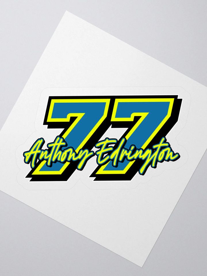 Anthony Edrington #77 Decal product image (5)