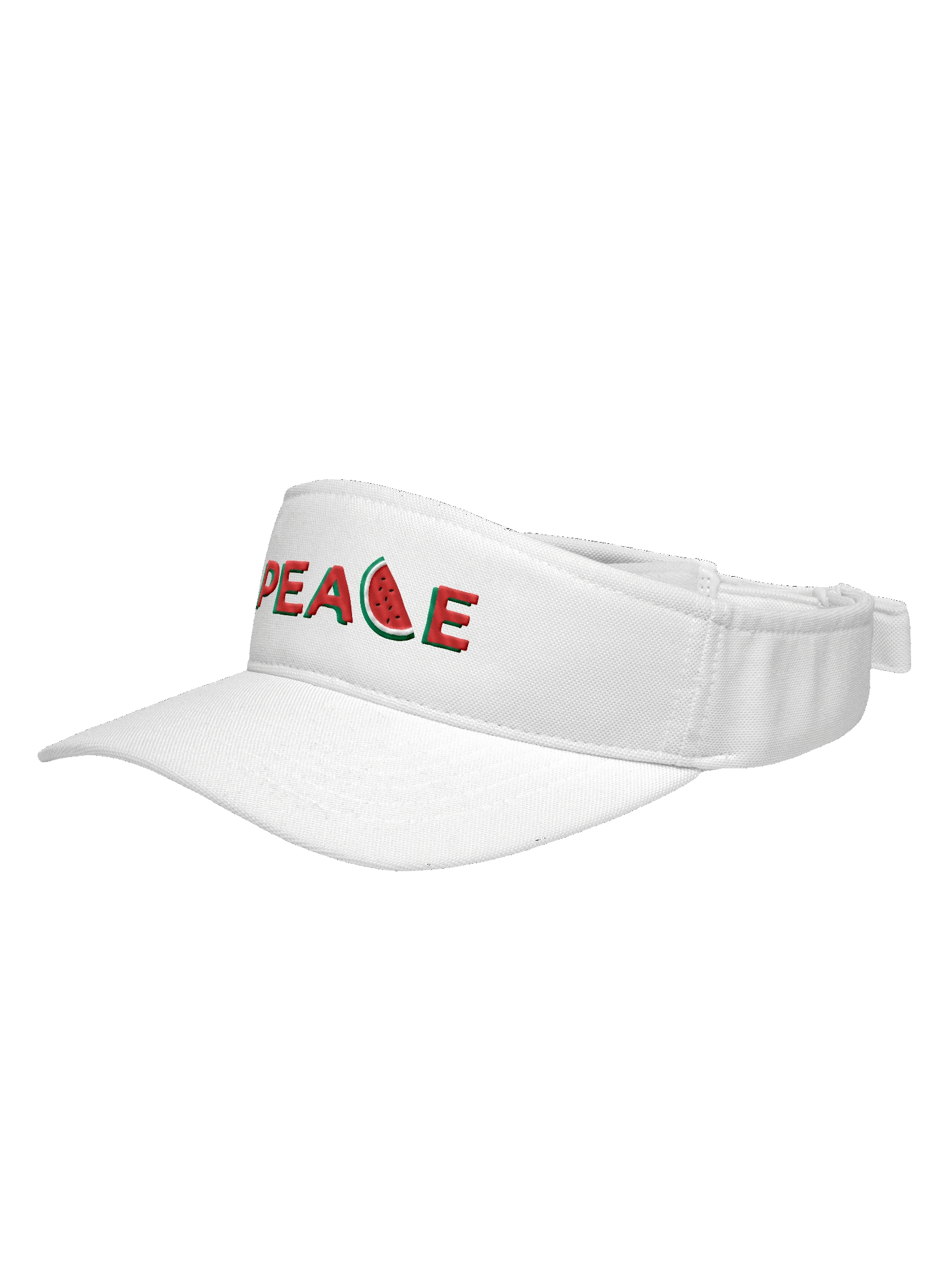 Watermelon Peace, Moisture-Wicking Visor product image (3)