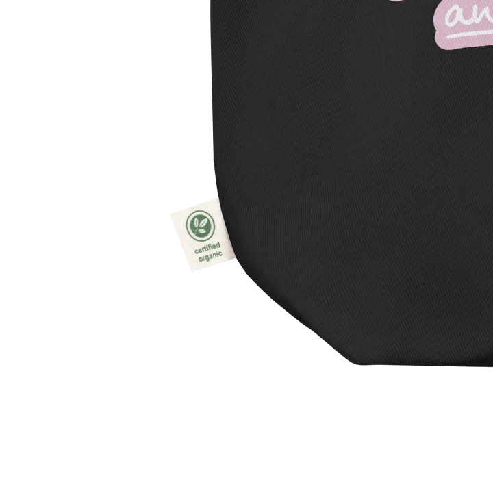Bubbly and a B*tch (lined design, #E1B9CE) tote bag product image (2)