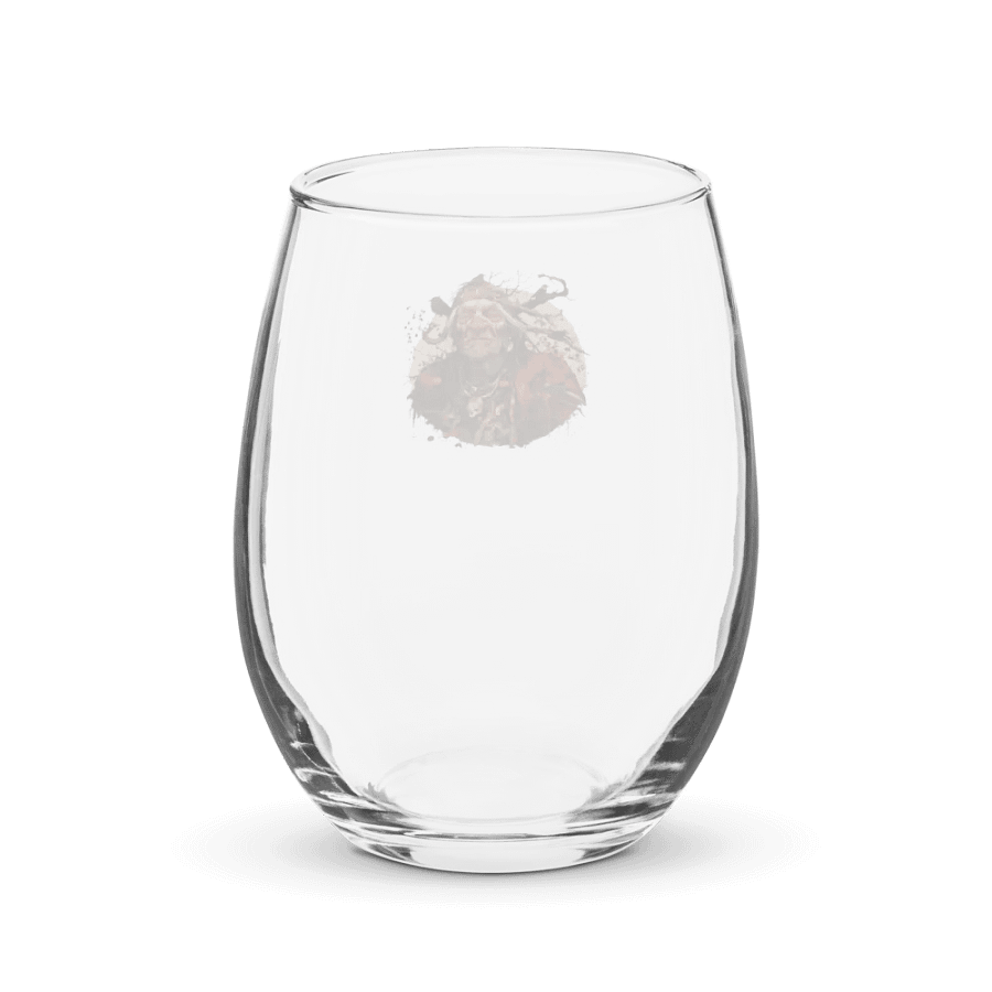 Baba Yaga - The Bad Witch of Slavic Folklore Stemless Water / Wine Glass product image (2)