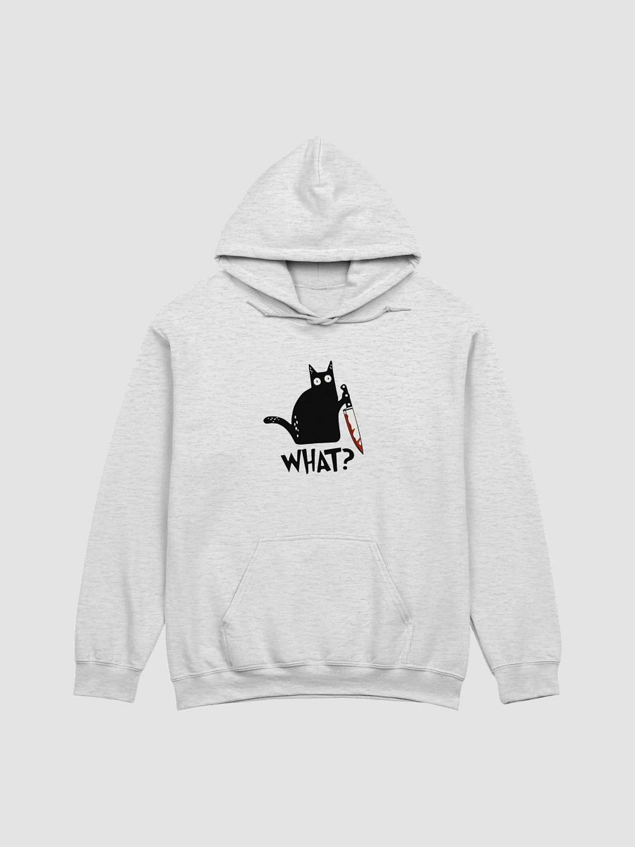 Mischievous Cat With Bloody Knife Hoodie product image (11)
