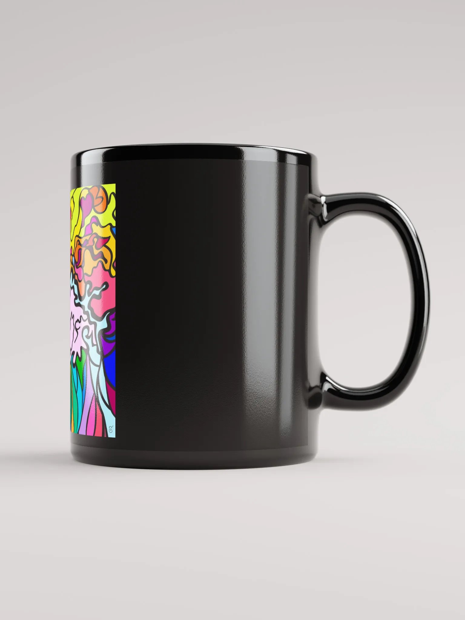 Vibrant Energy Mug – Wave at Sunset product image (3)