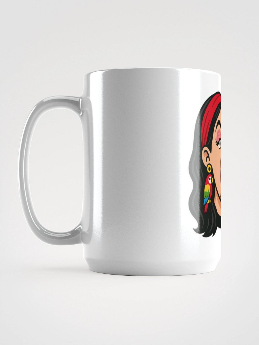 3 cups of water mug (white) product image (6)