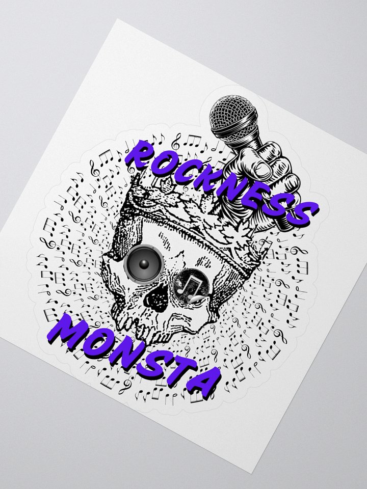 Rockness Monsta "King MC" Sticker product image (2)
