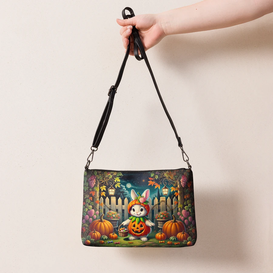 Bunny Rabbit Pumpkin Patch Crossbody Bag - Halloween Purse product image (17)