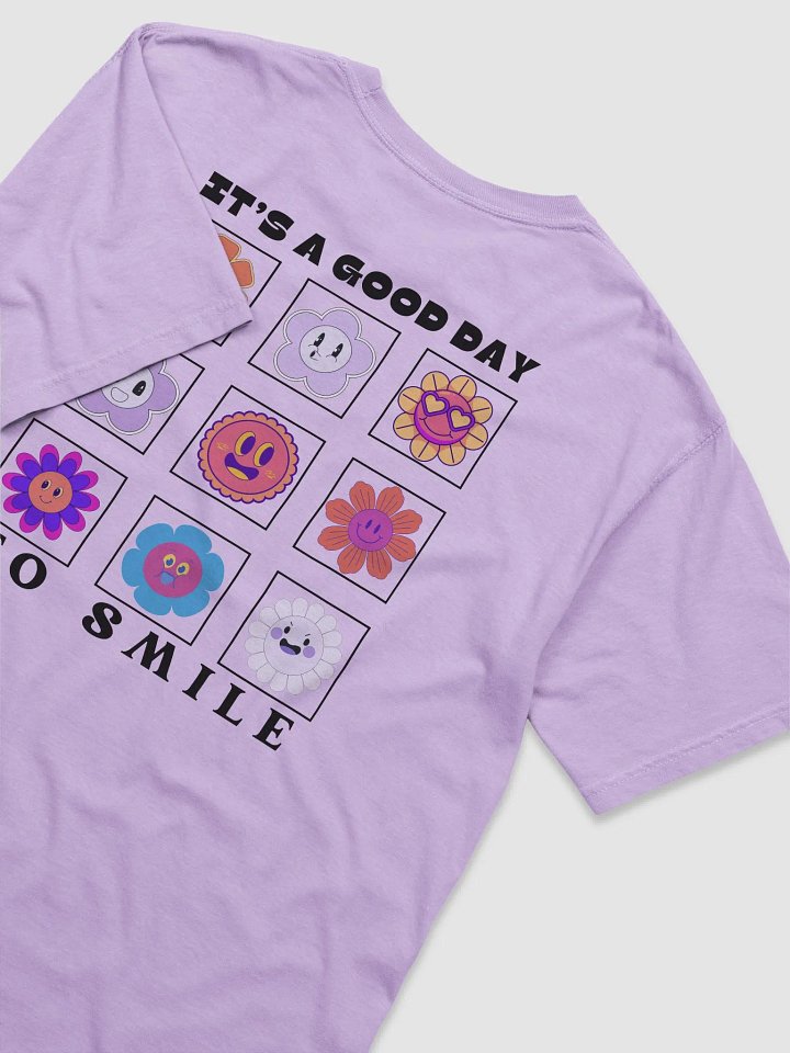 Bloom Buddies Cartoon Flower T-Shirt - Orchid product image (2)