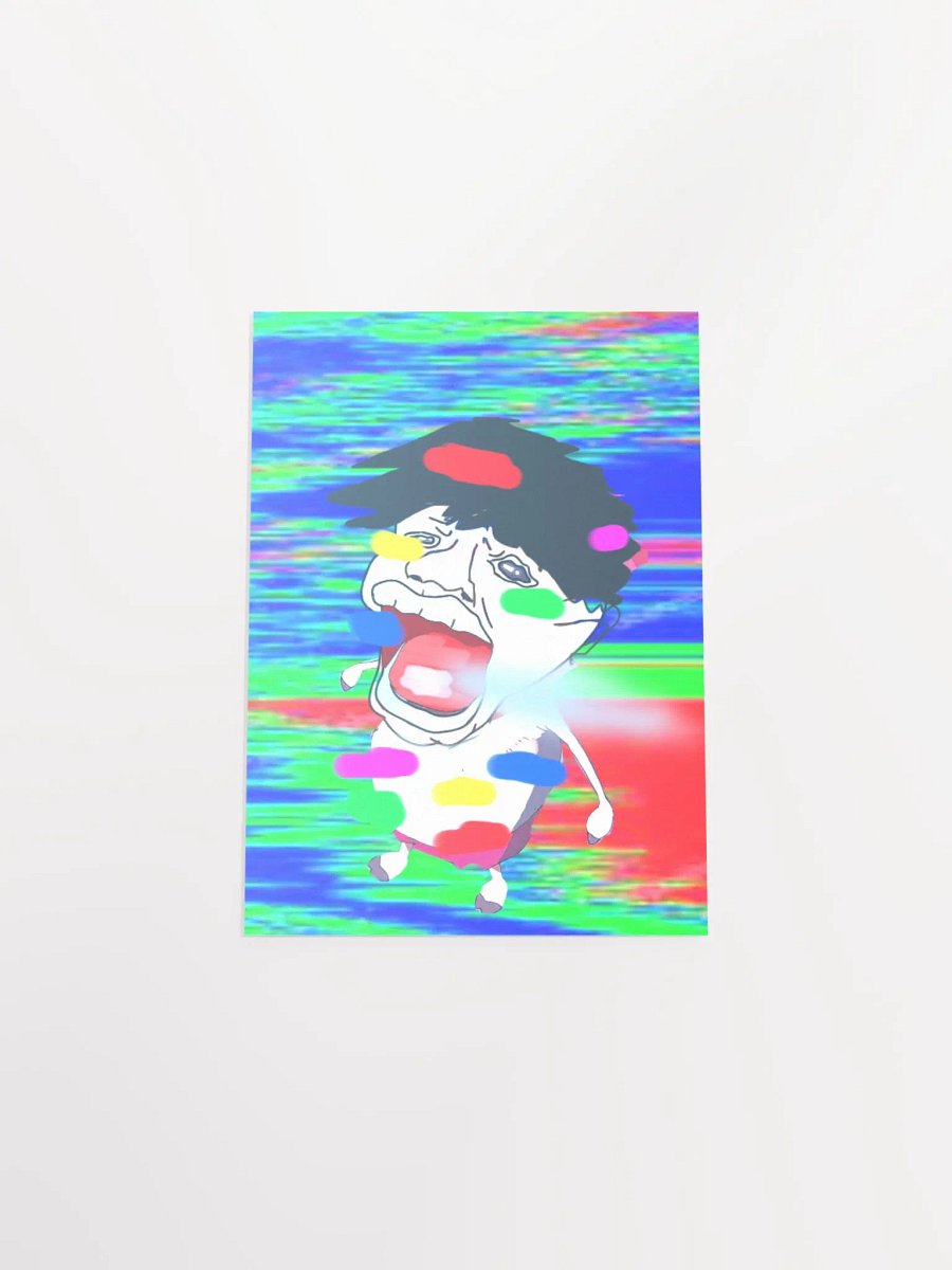 GlitchedMastery Screaming Poster product image (4)
