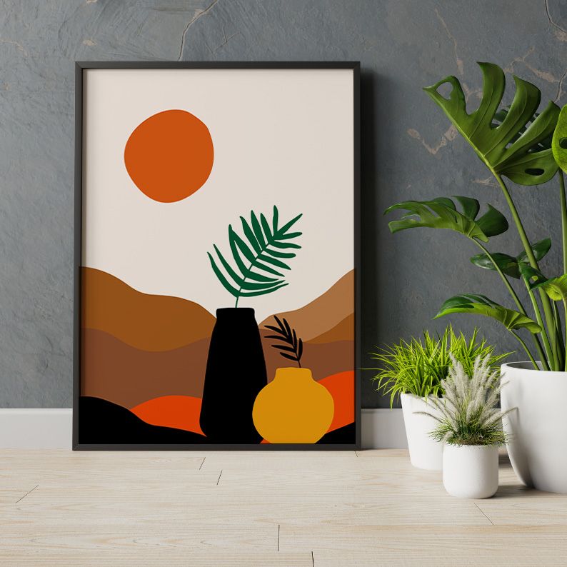 BOHO Scenery Bohemian Art Print product image (8)