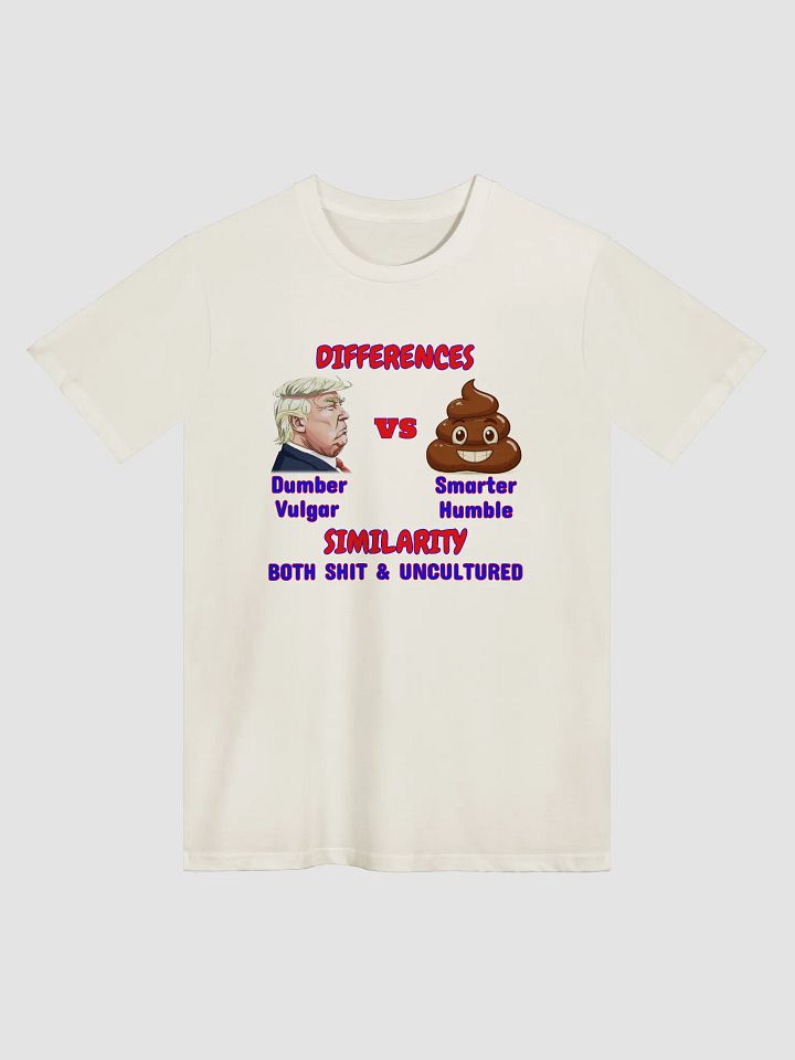 Smart vs. Humble Cartoon T-Shirt product image (2)