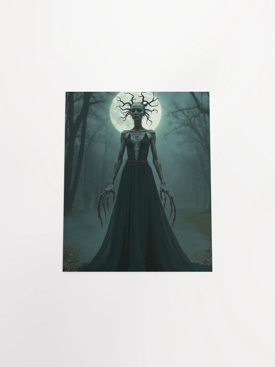 Moonlit Forest Witch Poster product image (25)