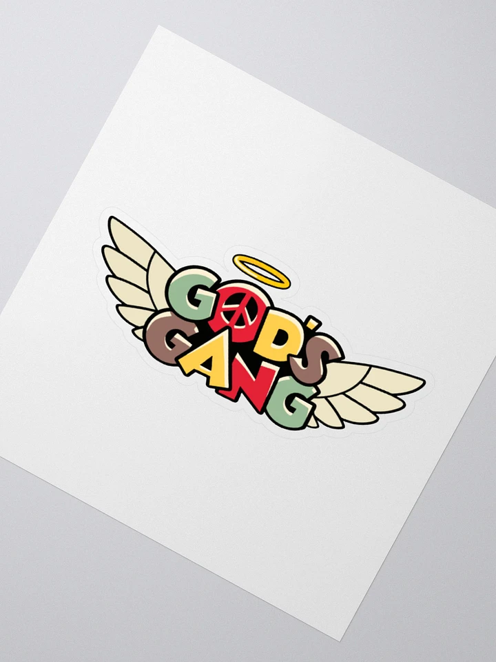 God's Gang Kiss Cut Stickers product image (2)