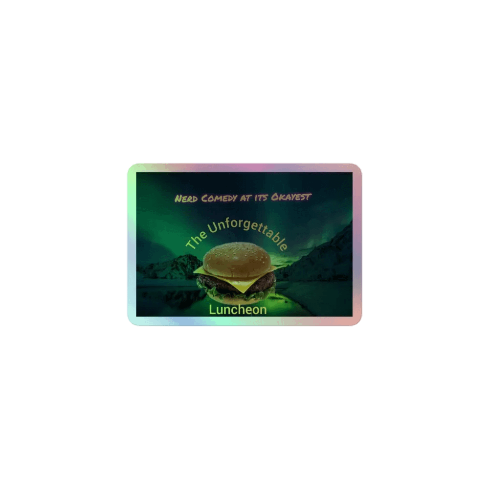 Unforgettable Luncheon Holographic Sticker product image (1)