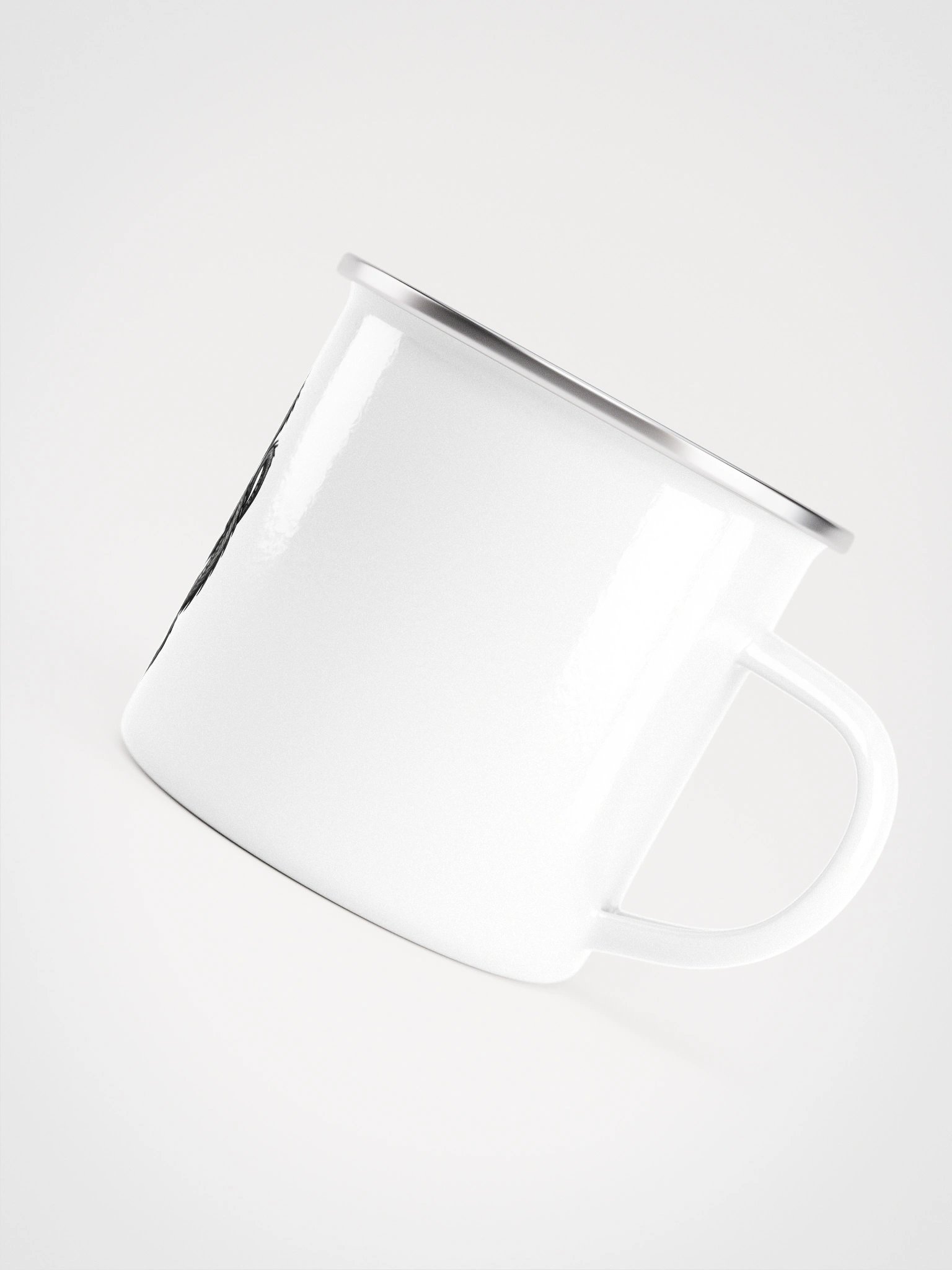 🧠 Emspiracy Enamel Mug – Think Free or Die product image (5)