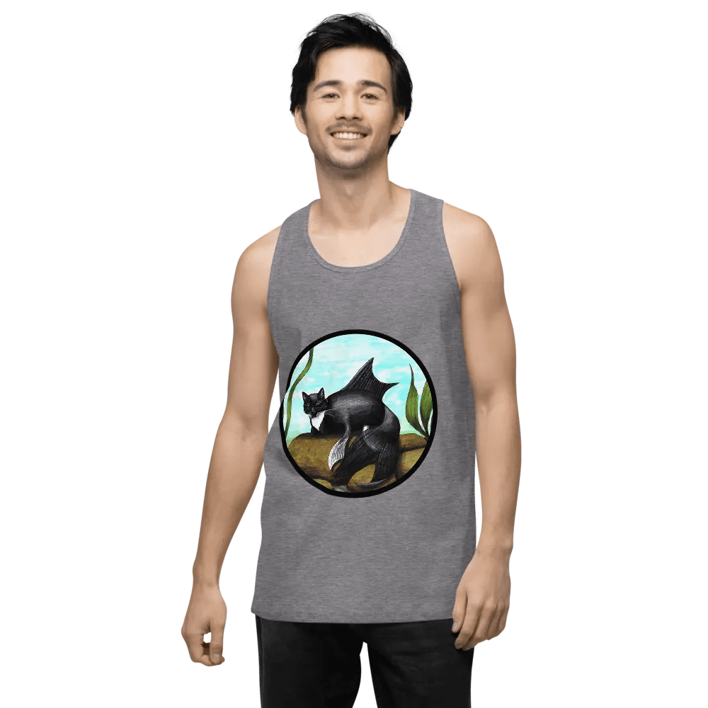 Mermeow Tuxedo Tank M product image (62)
