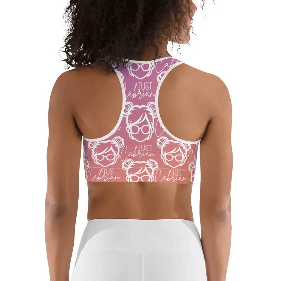 JustCabrian Ombre Sports Bra product image (5)