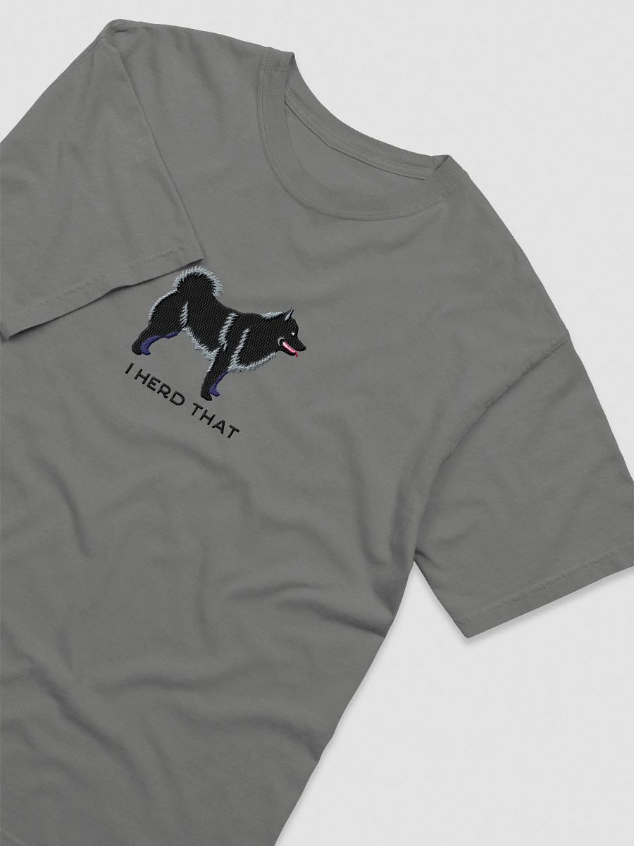 I Herd That T-Shirt(Embroidered) of a Schipperke product image (13)