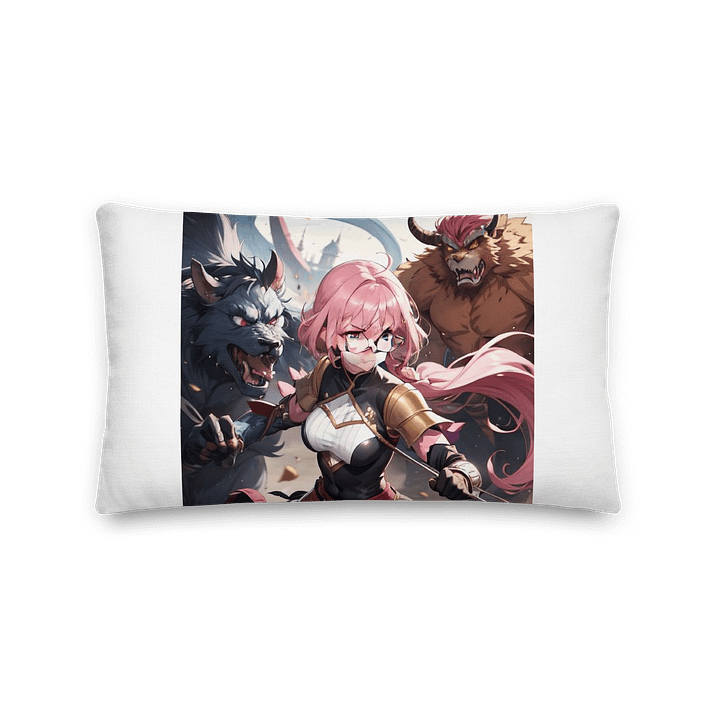 Pink K Warrior Pillow product image (5)