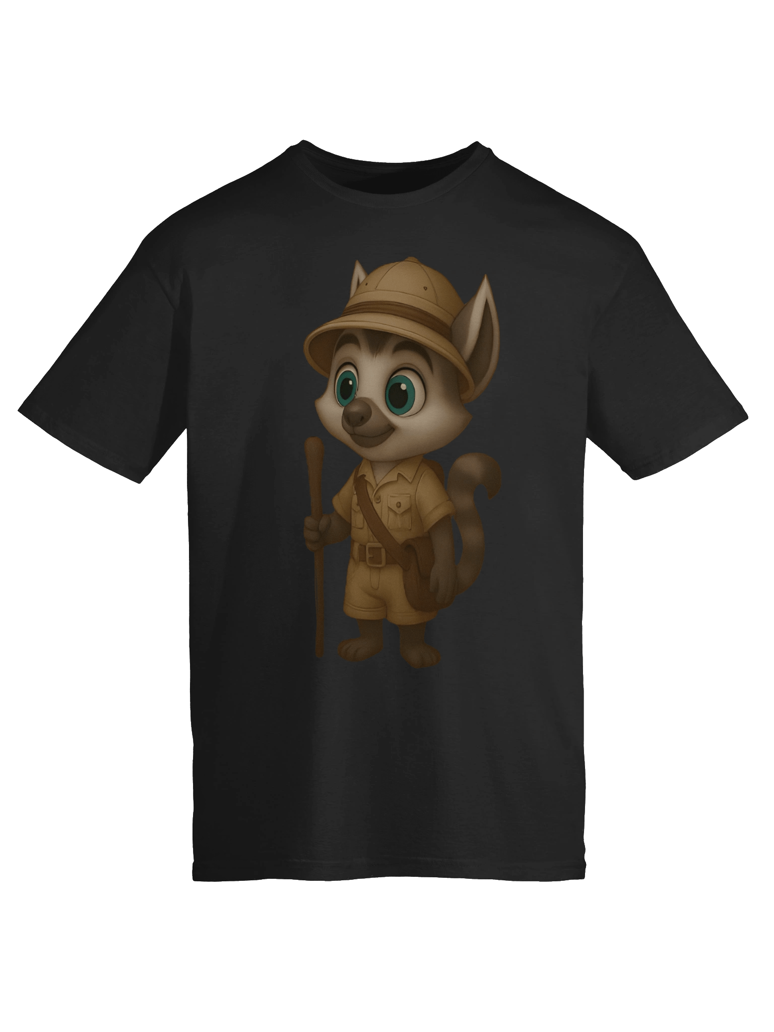 jungle lemur tshirt product image (85)