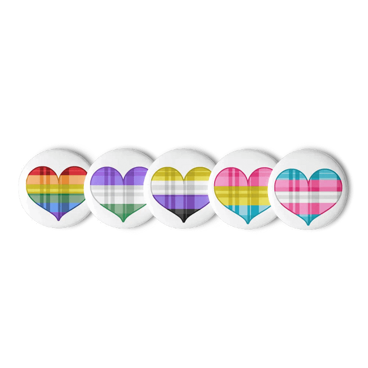 Pride Heart Pins - See Description product image (3)