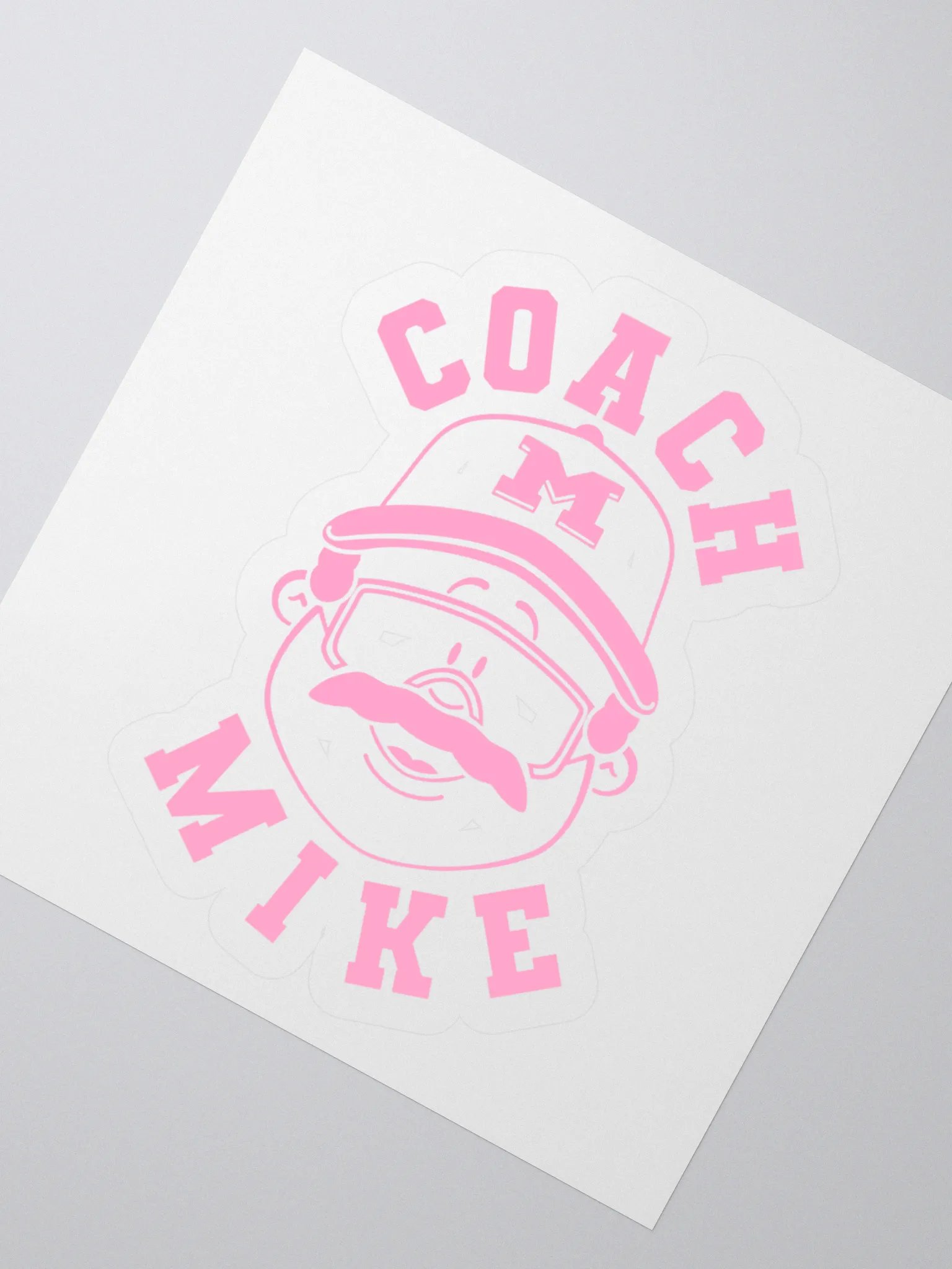 Coach Mike Sticker - Pink product image (2)