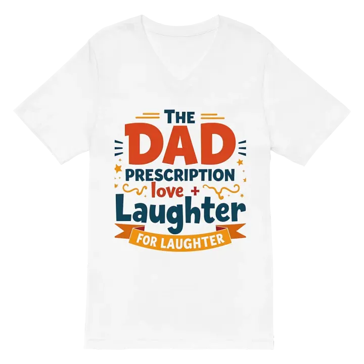 Love + Laughter Dad V-Neck Tee product image (6)