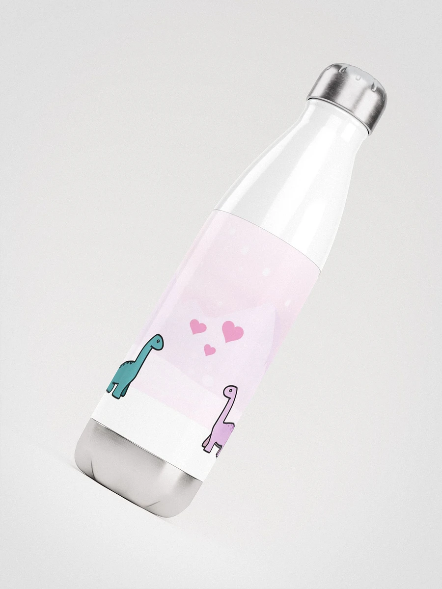 Pink & Blue Dinos - Steel Water Bottle product image (4)