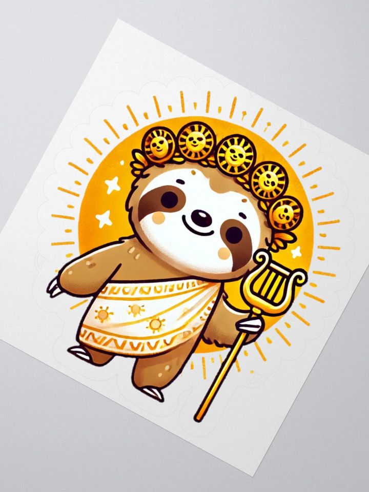 Sloth of The Sun Sticker product image (4)