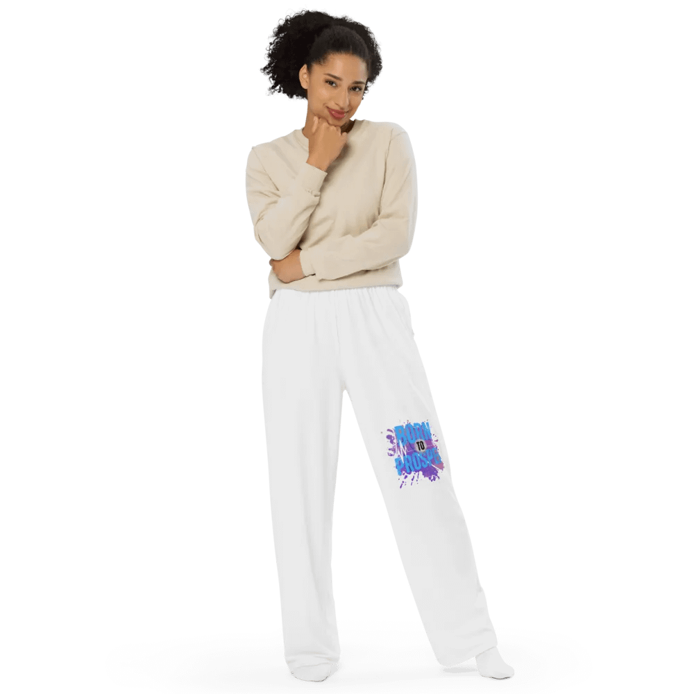Born to Prosper Rhythm Splatter Wide-Leg Pants product image (3)