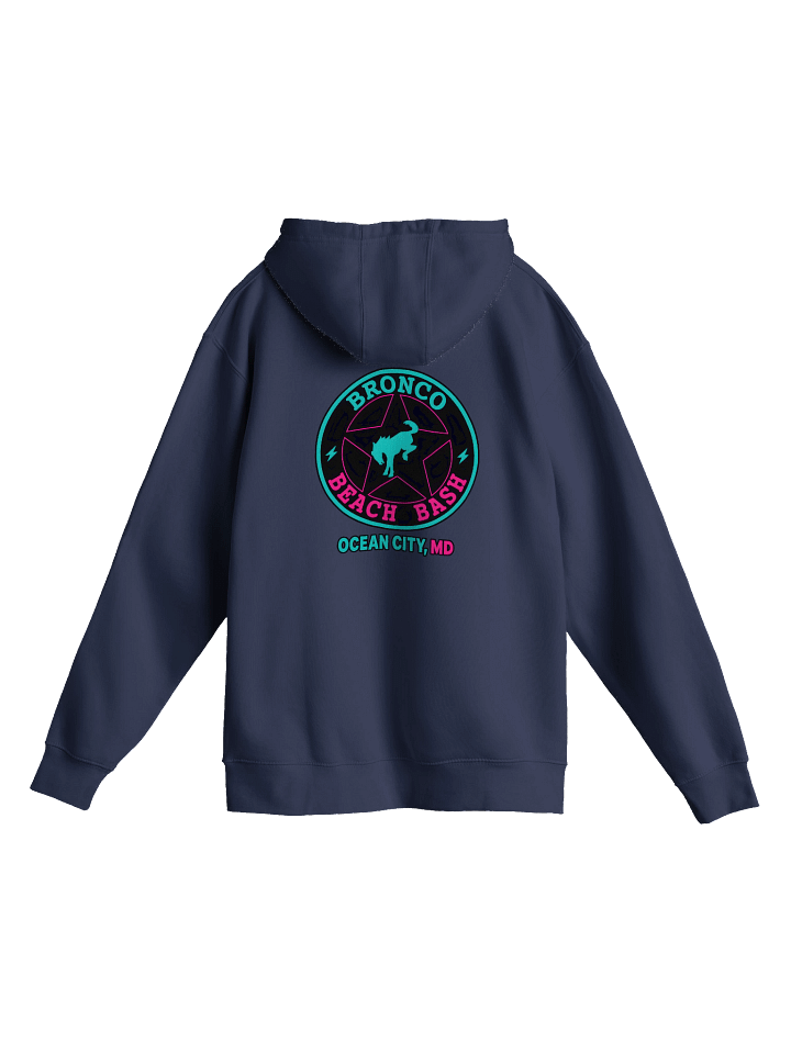 2025 Bronco Beach Bash Ocean City / Destination Bigfoot Bronco Collab Rearview Hoodie (Multiple Colors Available) product image (11)