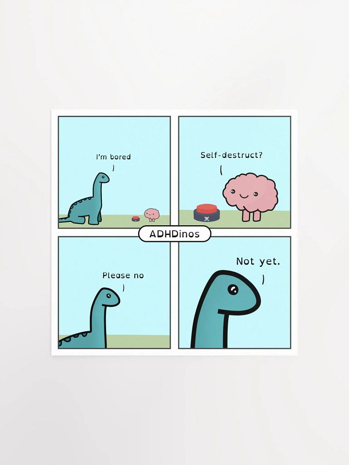 Comic #104 - Poster Print product image (1)