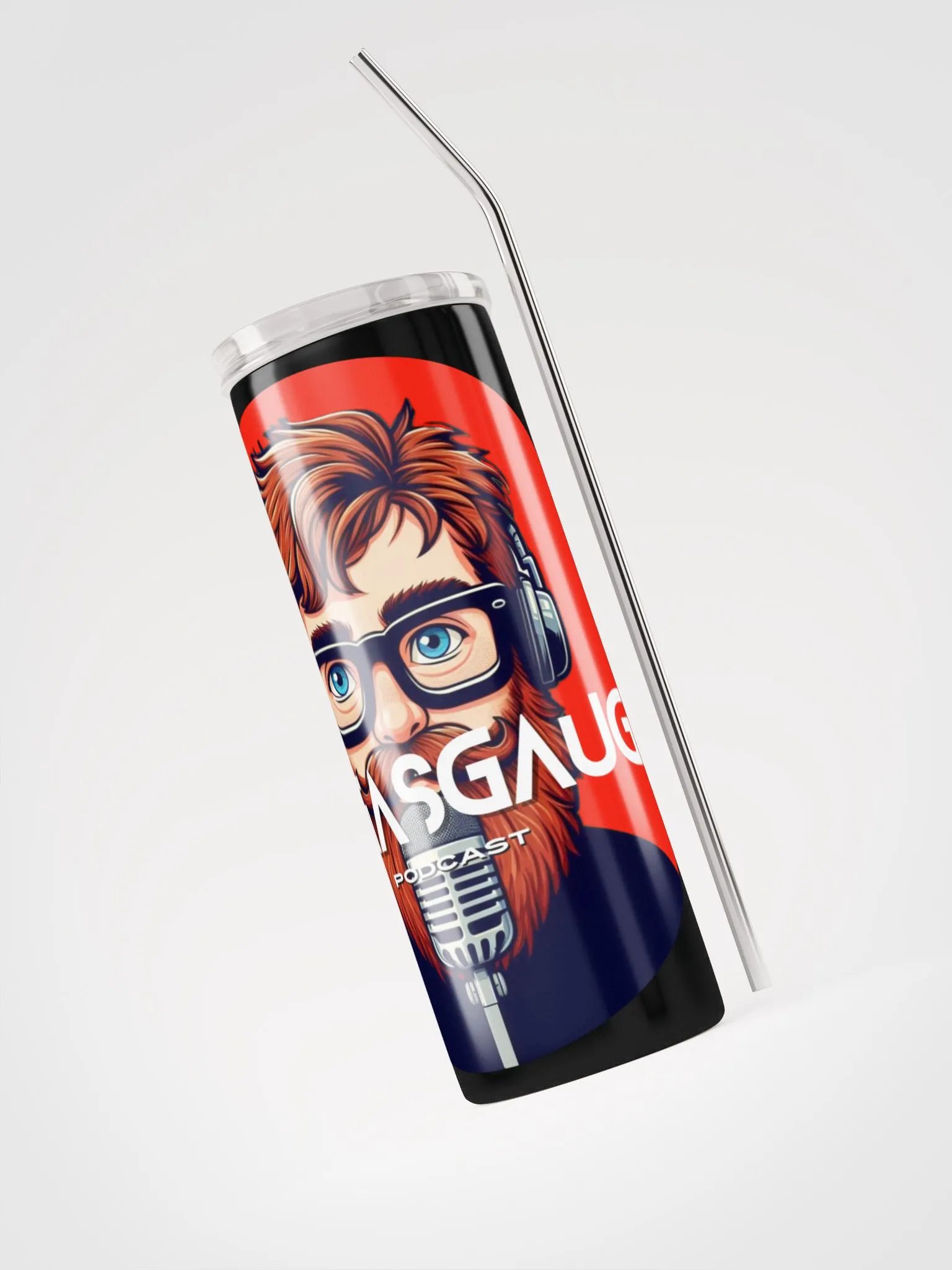 The Gas Gauge Podcast Stainless Steel Tumbler product image (3)