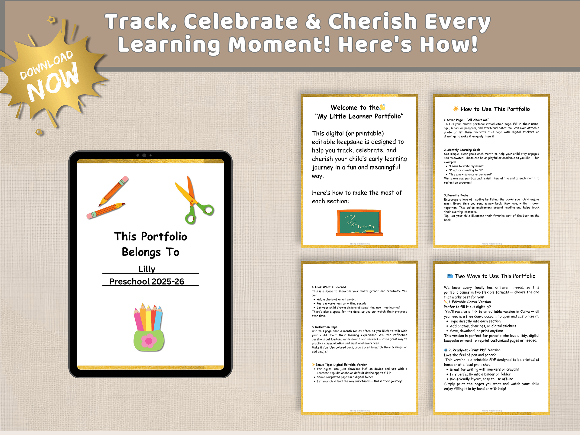 My Little Learner Portfolio product image (5)