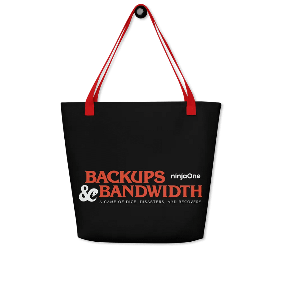 NinjaOne Backups & Bandwidth 2023 - Tote Bag product image (14)