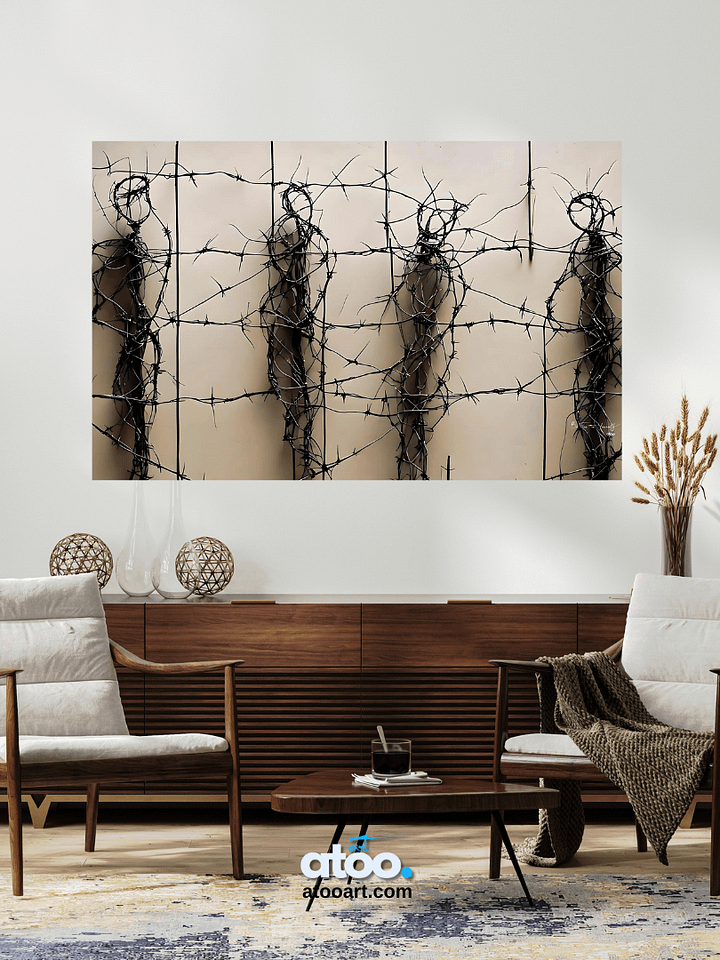 Be Free to Yourself | Don't Follow the Chain | Canvas Painting product image (2)
