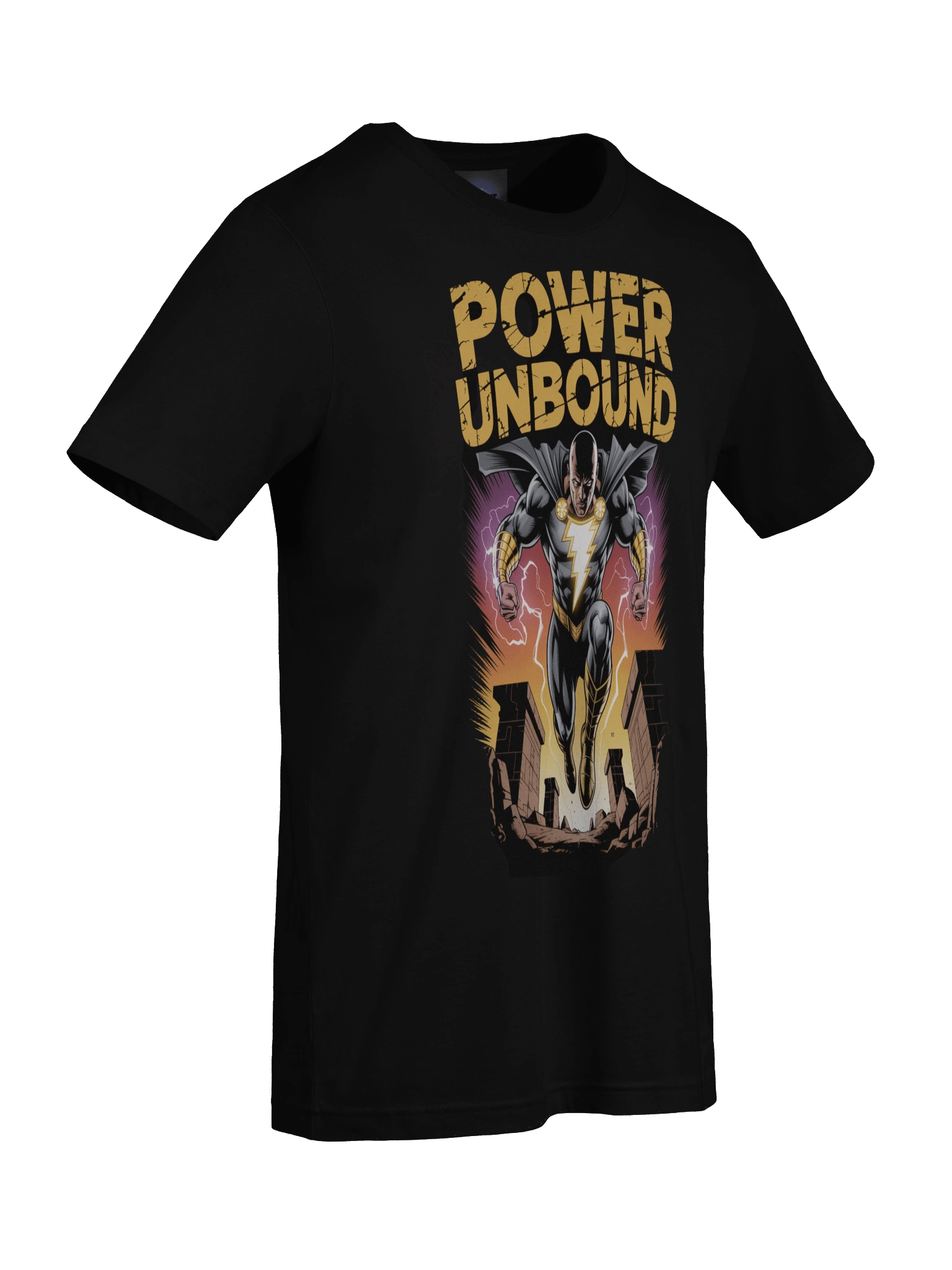 Power Unbound: Black Adam Inspired T-Shirt product image (9)