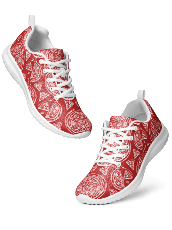 Pizza Athletic Shoes Red/White Male product image (2)