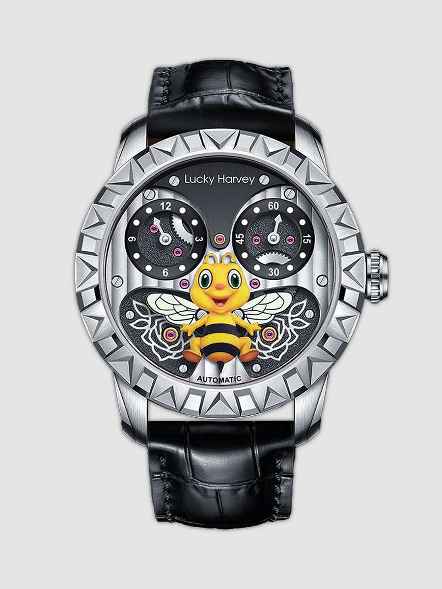 Lucky Harvey Silver Flying Bee Automatic product image (1)