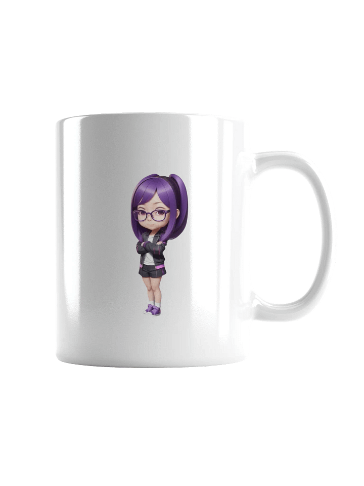 (PURPLE CHIBI) K White Mug product image (1)