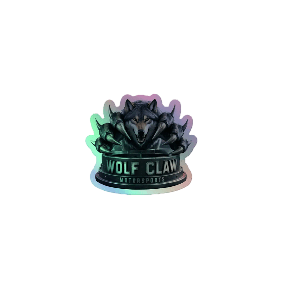 Wolf Claw Holographic Sticker Sheet product image (1)