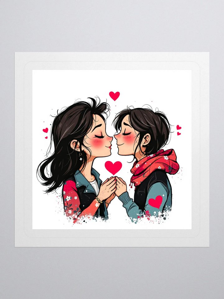 Galentines Love Kiss Stickers product image (2)
