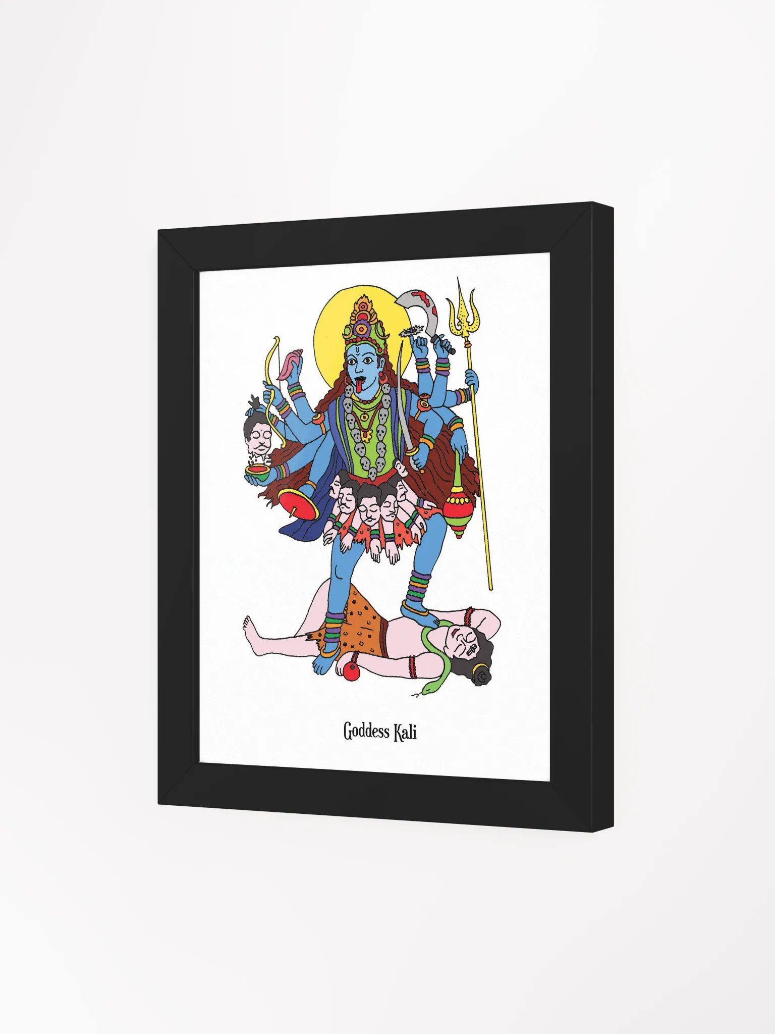 Goddess Kali Framed Art product image (3)