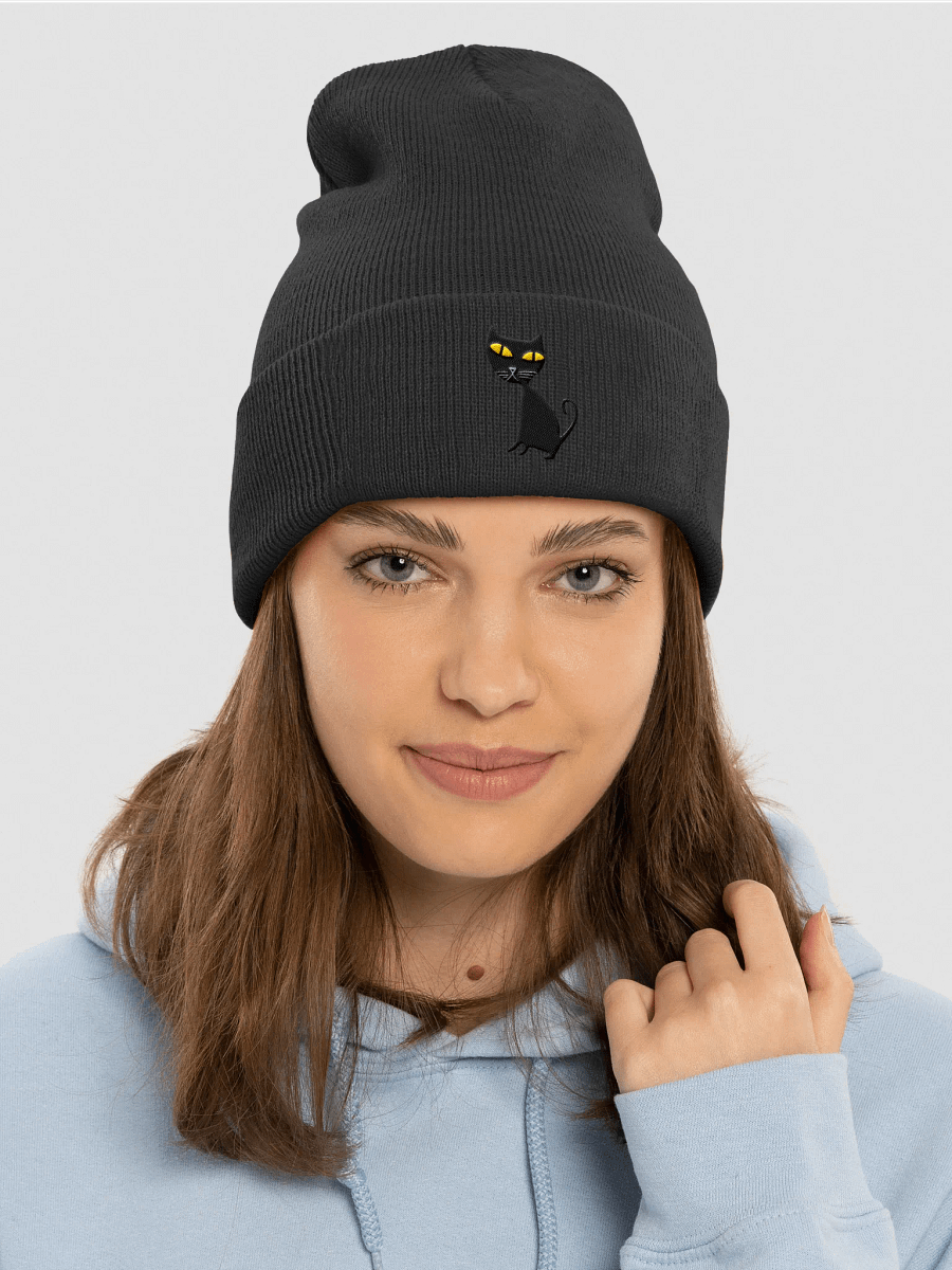 Jitterbird Black Cat Beanie product image (16)